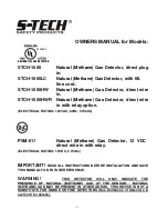 S-Tech STCH-1000 Owner'S Manual preview