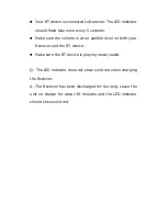 Preview for 8 page of S.Wear Loop R8 User Manual