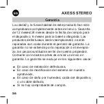 Preview for 59 page of S2G AXESS Stereo User Manual