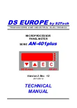 Preview for 1 page of S2Tech DS EUROPE AN-401plus Series Technical Manual