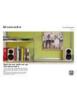 SA SAXO ACTIVE User Manual preview