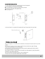 Preview for 5 page of SA WS-G-01 72 INCH Installation And Operating Instructions Manual