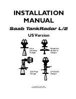 Saab Marine Electronics TankRadar L/2 Installation Manual preview