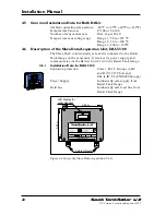 Предварительный просмотр 22 страницы Saab Marine Electronics TankRadar L/2 Installation Manual