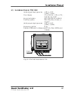 Предварительный просмотр 27 страницы Saab Marine Electronics TankRadar L/2 Installation Manual