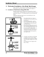 Предварительный просмотр 42 страницы Saab Marine Electronics TankRadar L/2 Installation Manual