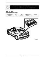 Saab 12 787 147 Installation Instructions Manual preview