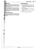 Предварительный просмотр 47 страницы Saab 1989 900 Service Manual