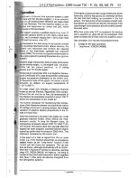 Предварительный просмотр 71 страницы Saab 1989 900 Service Manual