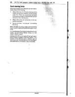 Предварительный просмотр 72 страницы Saab 1989 900 Service Manual