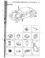 Предварительный просмотр 75 страницы Saab 1989 900 Service Manual