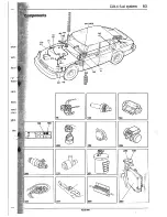 Предварительный просмотр 87 страницы Saab 1989 900 Service Manual