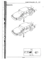 Предварительный просмотр 117 страницы Saab 1989 900 Service Manual