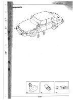 Предварительный просмотр 121 страницы Saab 1989 900 Service Manual