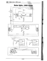 Предварительный просмотр 126 страницы Saab 1989 900 Service Manual