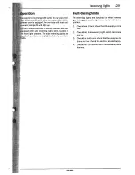 Предварительный просмотр 133 страницы Saab 1989 900 Service Manual