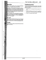 Предварительный просмотр 137 страницы Saab 1989 900 Service Manual