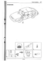 Предварительный просмотр 161 страницы Saab 1989 900 Service Manual