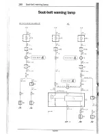 Предварительный просмотр 184 страницы Saab 1989 900 Service Manual