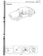 Предварительный просмотр 187 страницы Saab 1989 900 Service Manual