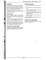 Предварительный просмотр 207 страницы Saab 1989 900 Service Manual