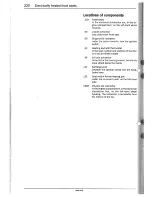 Предварительный просмотр 224 страницы Saab 1989 900 Service Manual