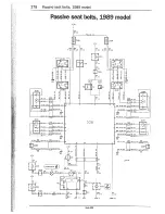 Предварительный просмотр 282 страницы Saab 1989 900 Service Manual