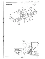 Предварительный просмотр 287 страницы Saab 1989 900 Service Manual