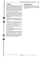 Предварительный просмотр 307 страницы Saab 1989 900 Service Manual