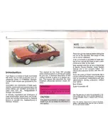 Preview for 6 page of Saab 1992  900 Owner'S Manual