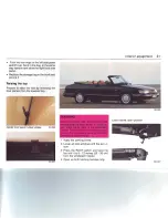 Preview for 32 page of Saab 1992  900 Owner'S Manual