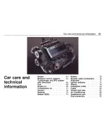 Preview for 63 page of Saab 1992  900 Owner'S Manual