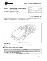 Preview for 37 page of Saab 1995 900 Convertible Manual