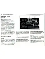 Preview for 34 page of Saab 1996 NG900 Owner'S Manual