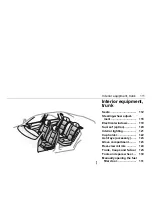 Предварительный просмотр 111 страницы Saab 2000 9-3 Owner'S Manual