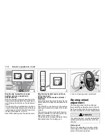 Предварительный просмотр 118 страницы Saab 2000 9-3 Owner'S Manual