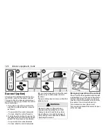 Предварительный просмотр 120 страницы Saab 2000 9-3 Owner'S Manual