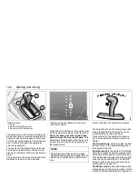 Предварительный просмотр 142 страницы Saab 2000 9-3 Owner'S Manual