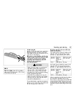 Предварительный просмотр 157 страницы Saab 2000 9-3 Owner'S Manual