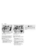 Предварительный просмотр 20 страницы Saab 2000 9-5 2.3 Turbo Ecopower Owner'S Manual