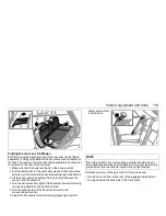 Предварительный просмотр 119 страницы Saab 2000 9-5 2.3 Turbo Ecopower Owner'S Manual