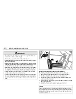 Предварительный просмотр 120 страницы Saab 2000 9-5 2.3 Turbo Ecopower Owner'S Manual