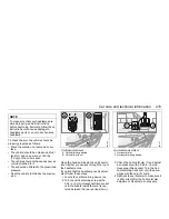 Предварительный просмотр 215 страницы Saab 2000 9-5 2.3 Turbo Ecopower Owner'S Manual