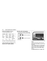 Preview for 74 page of Saab 2001 9-3 Owner'S Manual