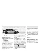 Preview for 2 page of Saab 2001 9-5 2.3 Turbo Ecopower Owner'S Manual