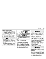 Preview for 13 page of Saab 2001 9-5 2.3 Turbo Ecopower Owner'S Manual