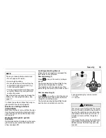 Preview for 35 page of Saab 2001 9-5 2.3 Turbo Ecopower Owner'S Manual