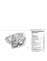 Preview for 119 page of Saab 2001 9-5 2.3 Turbo Ecopower Owner'S Manual