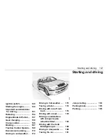 Preview for 147 page of Saab 2001 9-5 2.3 Turbo Ecopower Owner'S Manual