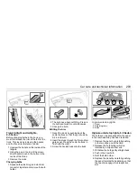 Preview for 209 page of Saab 2001 9-5 2.3 Turbo Ecopower Owner'S Manual